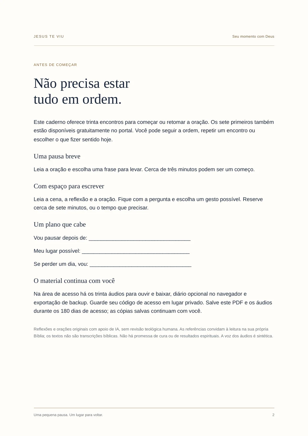 Plano pessoal: uma rotina que cabe no seu dia